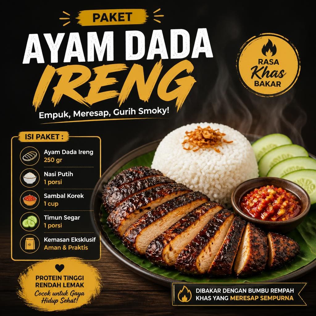 Paket Ayam Dada Ireng